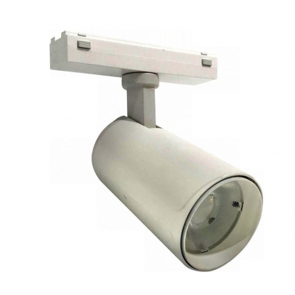 Трековый светодиодный светильник iLedex Technical Vision 4825-048-D70-20W-36DG-3000K-WH в стиле Хай-тек, цвет белый