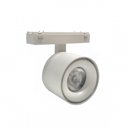 Трековый светодиодный светильник iLedex Technical Vision 4825-049-D74-10W-60DG-4000K-WH в стиле Хай-тек, цвет белый