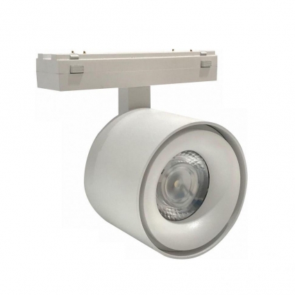 Трековый светодиодный светильник iLedex Technical Vision SMART 4825-049-D74-10W-60DG-WH в стиле Хай-тек, цвет белый