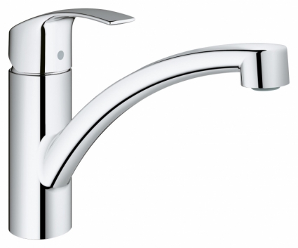 Смеситель Grohe Eurosmart для кухонной мойки однорычажный, хром