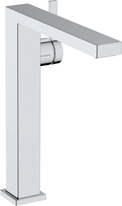 Смеситель для раковины Hansgrohe Tecturis E 240 Fine 73070000 хром однорычажный, длина излива 19.7 см