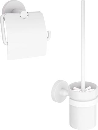 Набор DEKOR BANYO Alina White A40 6009 05 + A40 407 01 05 цвет белый, подвесная