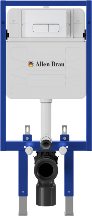 Система инсталляции для унитазов Allen Brau Pneumatic Pro 9.11103.20 50x19x127 см,  в современном стиле