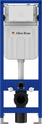 Система инсталляции для унитазов Allen Brau Pneumatic Slim 9.11102.20 38x19x133.7 см,  в современном стиле
