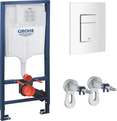 Система инсталляции для унитазов Grohe Rapid SL 38772SH0 3 в 1 с панелью смыва, 50x23x113 см,  в современном стиле