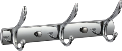 Крючок Savol S-06203B хром в современном стиле