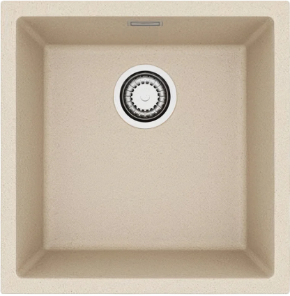Мойка кухонная Alveus Omni Granital 20 terra матовая, квадратная, 45x45 см