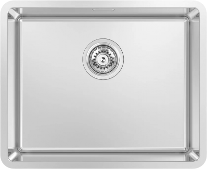 Мойка кухонная Kantera Lucia LUR130 diamond матовая, прямоугольная, 54x44 см