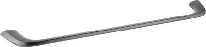 Полотенцедержатель Cezares Liner TH-60-GM оружейная сталь темный хром, подвесной
