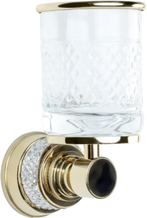 Стакан Boheme Aura 10244-G gold золото,  в стиле ретро
