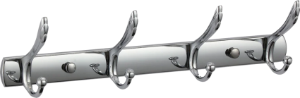 Крючок Savol S-06204B хром в современном стиле