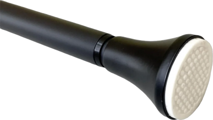 Телескопический карниз Savol SK-1120H 200 см, черный в современном стиле