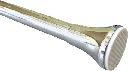 Телескопический карниз Savol SK-1120A 200 см, хром в современном стиле