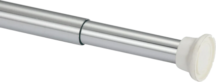 Телескопический карниз Savol S-01222B 200 см, хром в современном стиле