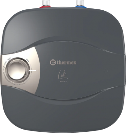 Накопительный водонагреватель Thermex Lodi 10 U электрический 1.5 кВт, ТЭН, черный