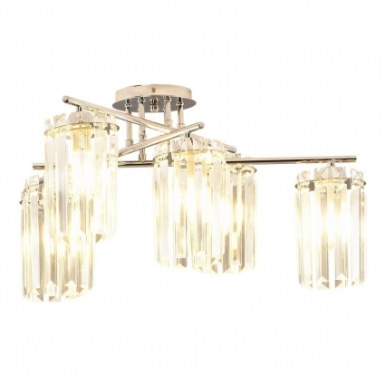Потолочная люстра Moderli Everly V10753-6C цвет хром, мощность 240 Вт