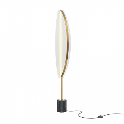 Торшер Maytoni Breeze MOD281FL-L33BS3K в стиле модерн, цвет латунь