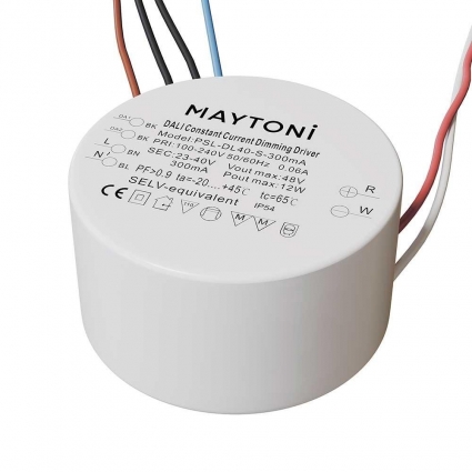 Блок питания Maytoni Technical Dali 23-40V 12W IP20 0,3A PSL-DL40-S-300mA, цвет белый