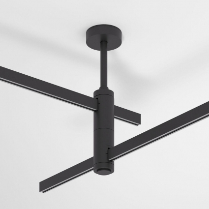 Декоративная стойка двойная Elektrostandard Esthetic Magnetic 85144/00 a065436 в современном стиле, цвет черный