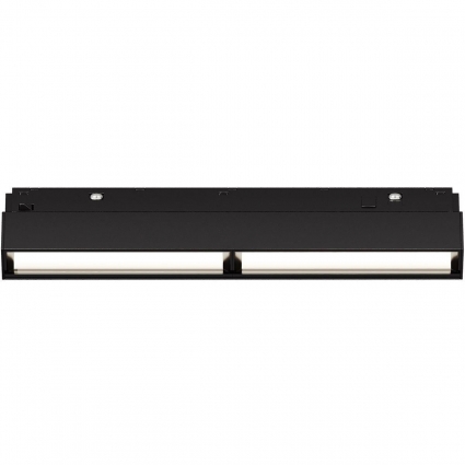 Трековый светодиодный светильник Maytoni Technical Exility Parete TR106-2-12W4K-B в современном стиле, цвет черный