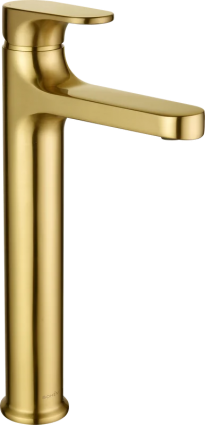 Смеситель для раковины Boheme Spectre 452-MG matt gold однорычажный, золото