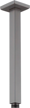 Кронштейн для верхнего душа Boheme Qubic 629-GM gun metal цвет темный хром, штанга 31 см