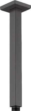 Кронштейн для верхнего душа Boheme Qubic 629-B black цвет черный, штанга 31 см
