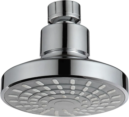 Верхний душ D-lin D61054 хром штанга 7 см, размер 9.5 см