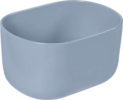 Раковина SantiLine SL-1113BM голубая матовая цвет голубой