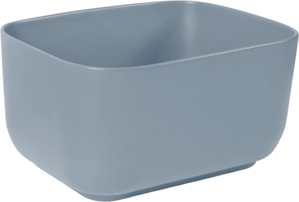 Раковина SantiLine SL-1112BM голубая матовая цвет голубой