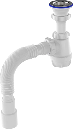 Сифон для раковины Aquant Standart S0115-18-MR белый