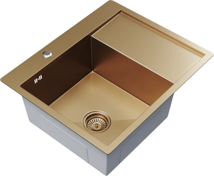 Мойка кухонная Mixline Pro 552925 L бронза матовая, прямоугольная, 60x50 см