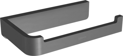 Держатель туалетной бумаги Lemark Smooth line 9726009 графит серый, подвесной