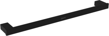 Полотенцедержатель Lemark Smooth line 9782023 черный подвесной,  в современном стиле