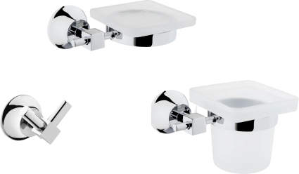 Набор VitrA Juno Classic A44418 + A44419 + A44423 хром, подвесная