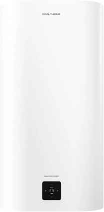 Накопительный водонагреватель Royal Thermo Aqua Inox Inverter RWH 100 электрический 2 кВт, сухой ТЭН, белый