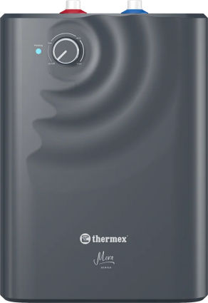 Накопительный водонагреватель Thermex Mera 15 U электрический 1.5 кВт, ТЭН, черный