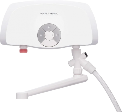 Проточный водонагреватель Royal Thermo Smartfix T 5,5 kW электрический, 5.5 кВт, погружной ТЭН, с индикатором нагрева