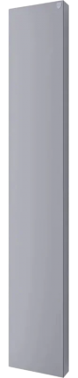Радиатор стальной Royal Thermo Flat 300-1800 Silver Satin 180х30 на площадь 11.96 кв.м., серый