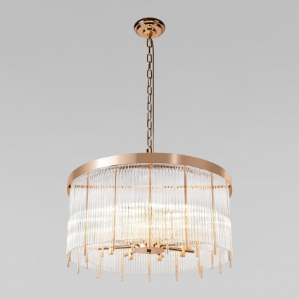 Подвесная люстра Loft IT Montana 10299/600 French gold в стиле модерн, мощность 320 Вт