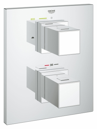 Термостат Grohe Grohtherm Cube 19958000 для ванны с душем, термостат, хром