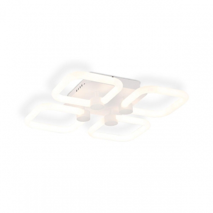 Потолочная светодиодная люстра Ambrella light Acrylica Original FA3819 в стиле Хай-тек, цвет белый