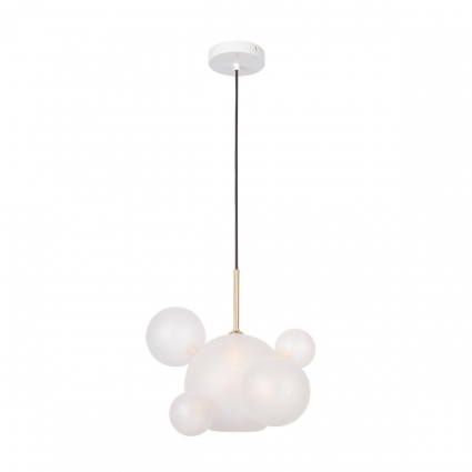 Подвесной светильник Loft IT Bolle 2030-P6 mini в стиле модерн, цвет белый