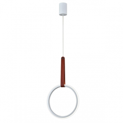 Подвесной светодиодный светильник Escada Alliance 10295/1LED White в стиле кантри, цвет белый