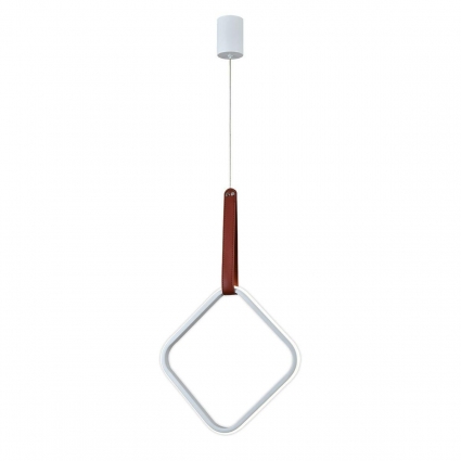 Подвесной светодиодный светильник Escada Alliance 10296/1LED White в стиле кантри, цвет белый
