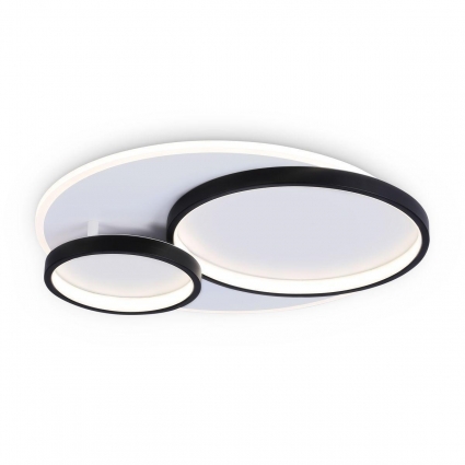 Потолочный светодиодный светильник Ambrella light Acrylica Disk FA7719 в стиле Хай-тек, цвет белый