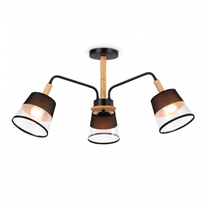 Потолочная люстра Ambrella light Traditional Modern Losk TR4740 цвет черный, мощность 120 Вт