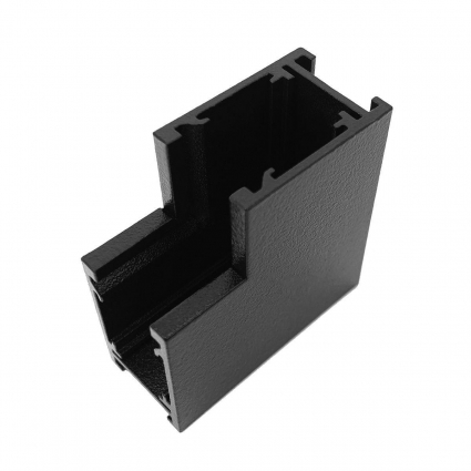 Коннектор L-образный Favourite Logica 1013-CU-001 цвет черный