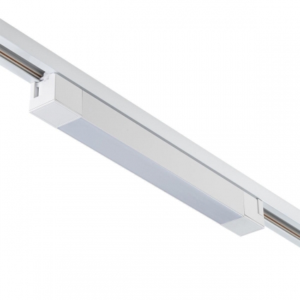 Трековый светодиодный светильник Escada 20001TRU/01LED SWH в современном стиле, цвет белый