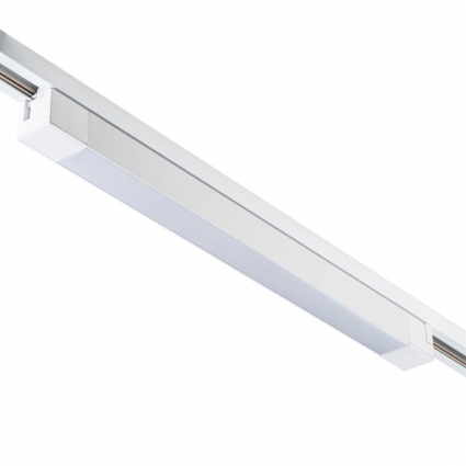 Трековый светодиодный светильник Escada 20001TRU/02LED SWH в современном стиле, цвет белый